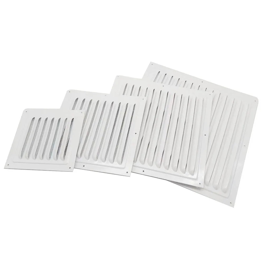 Air Vent Grille Ventilation Cover Metal Square Insect Screen Aluminum