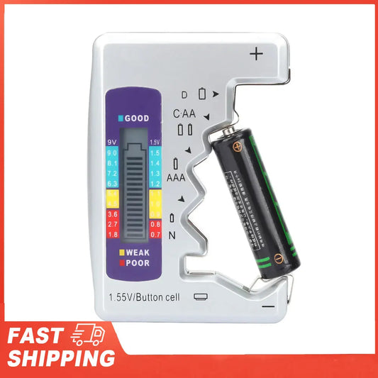 Digital Battery Tester Capacity Detector Checker Measuring Tool 90 X Peaceful Pleasures Health and Wellness