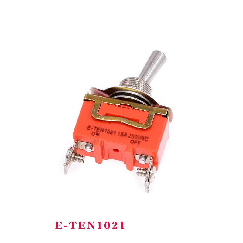 2PCS E-TEN1021 1121 1122 1221 1322 1321 1322 Toggle Switch Rocker Toggle Switch 15A 250VAC Peaceful Pleasures Health and Wellness 1021