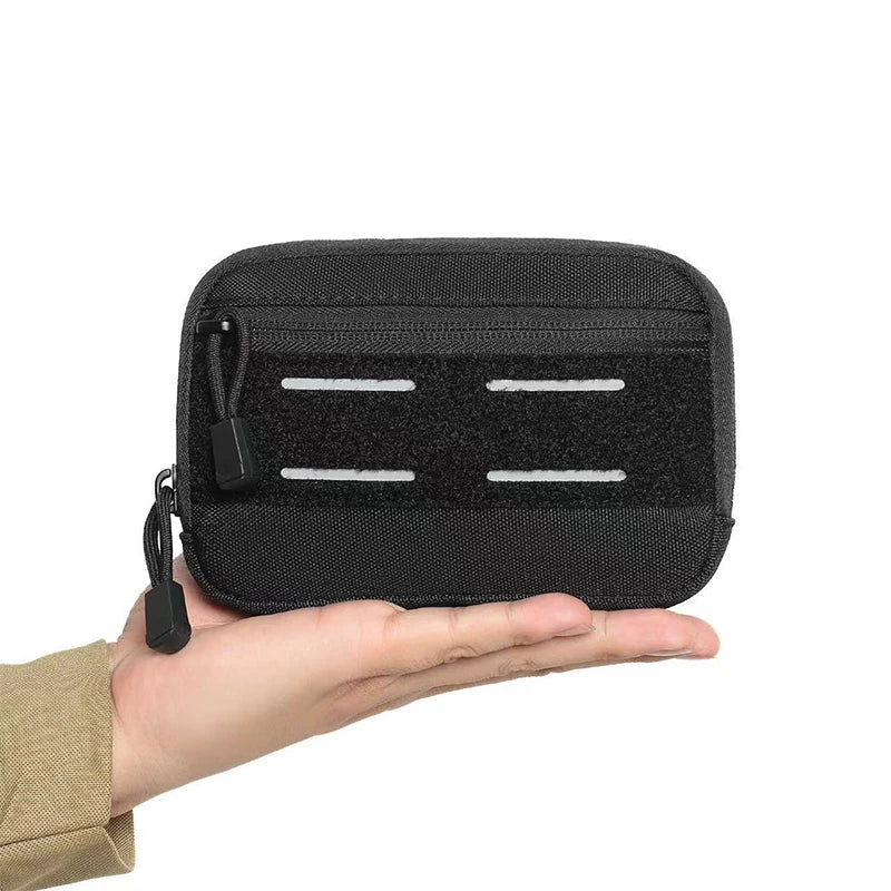 Tactical MOLLE Admin Pouch | EDC Waist Bag for Camping & Hiking