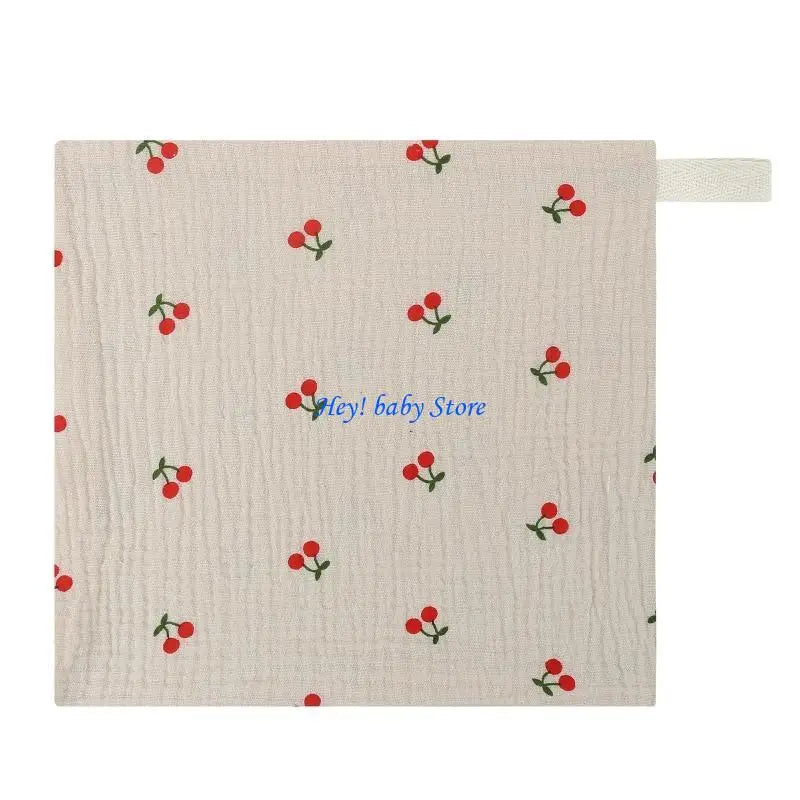 Baby Muslin Towel 23x23cm | Soft Cotton Gauze Wipe Handkerchief