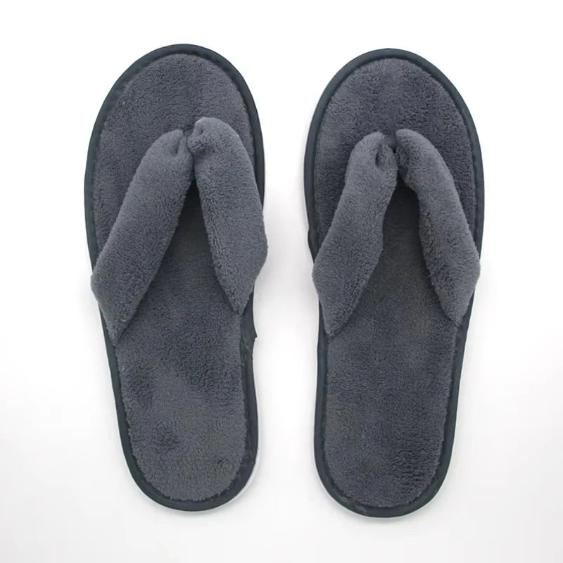 Soft Hotel Slippers Unisex Disposable SPA Guest Slides
