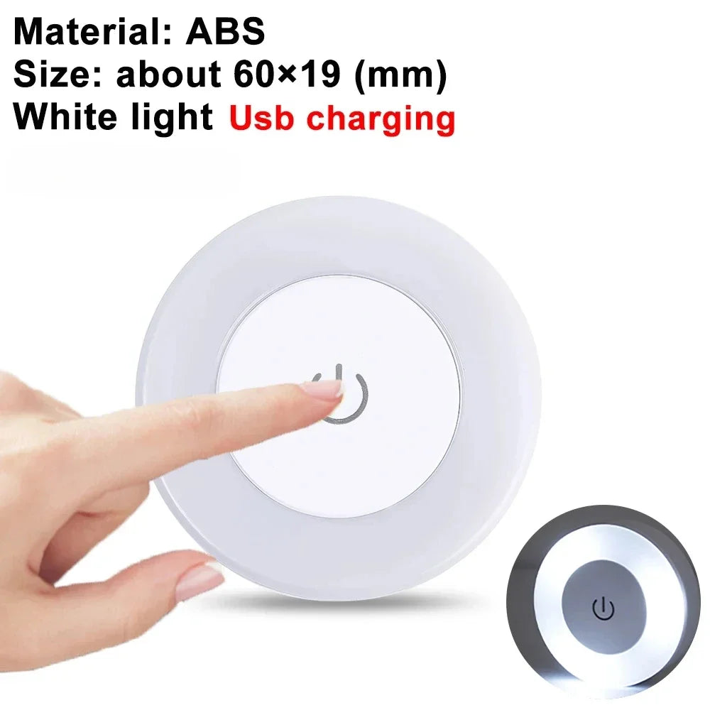 Stitch LED Night Light USB Rechargeable Touch Lamp