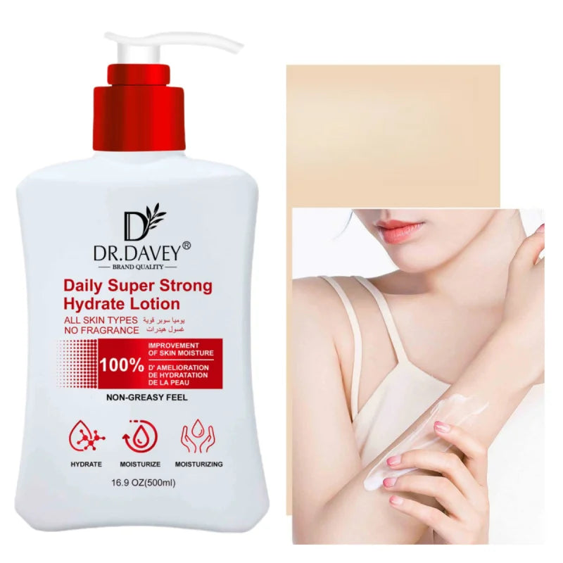 DR.DAVEY Daily Hydrating Body Lotion – 500g+ Men & Women