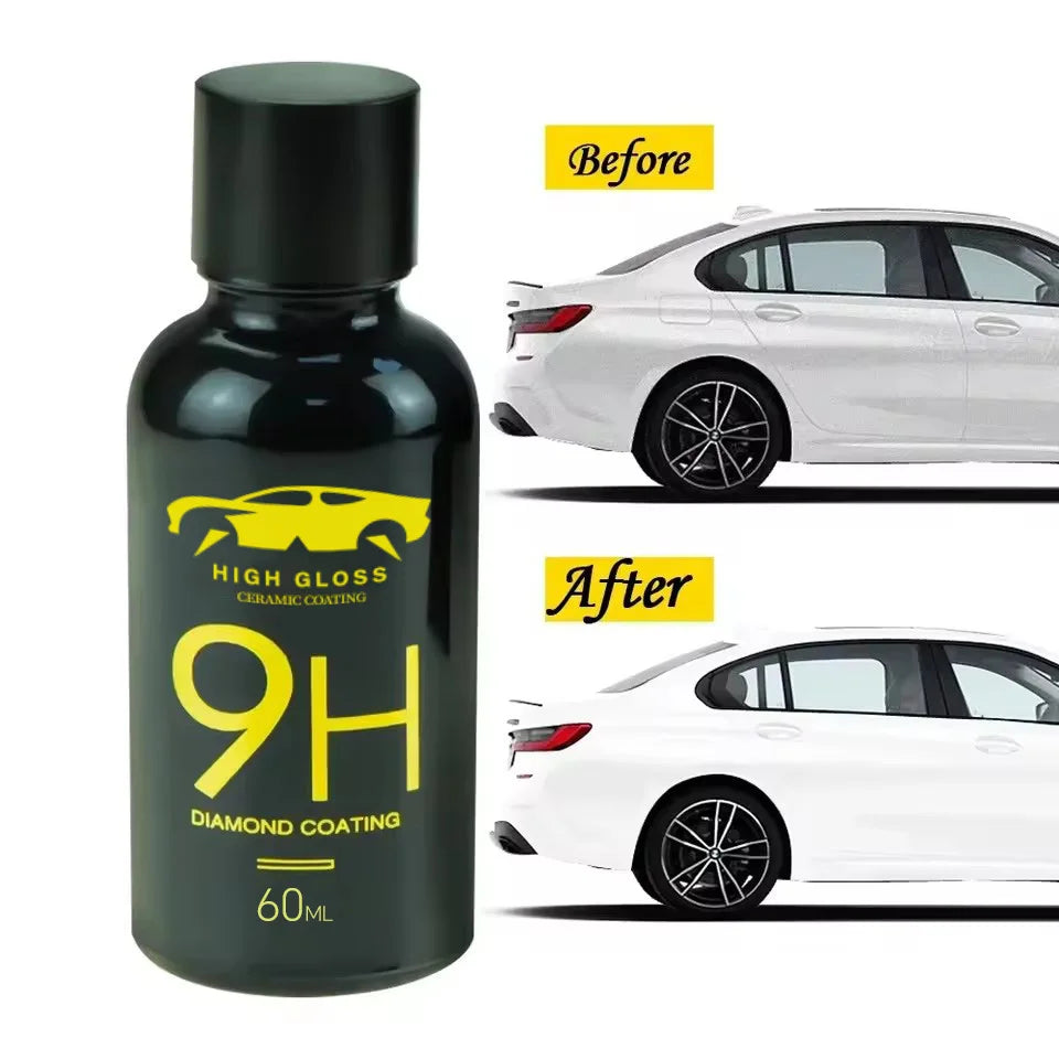 60ml Greyghost Ceramic Coating for Cars Mr Fix 9h Nano Coating Ceramic Car Coating Hydrophobic Car Paint Protection Anti Scratch Peaceful Pleasures Health and Wellness