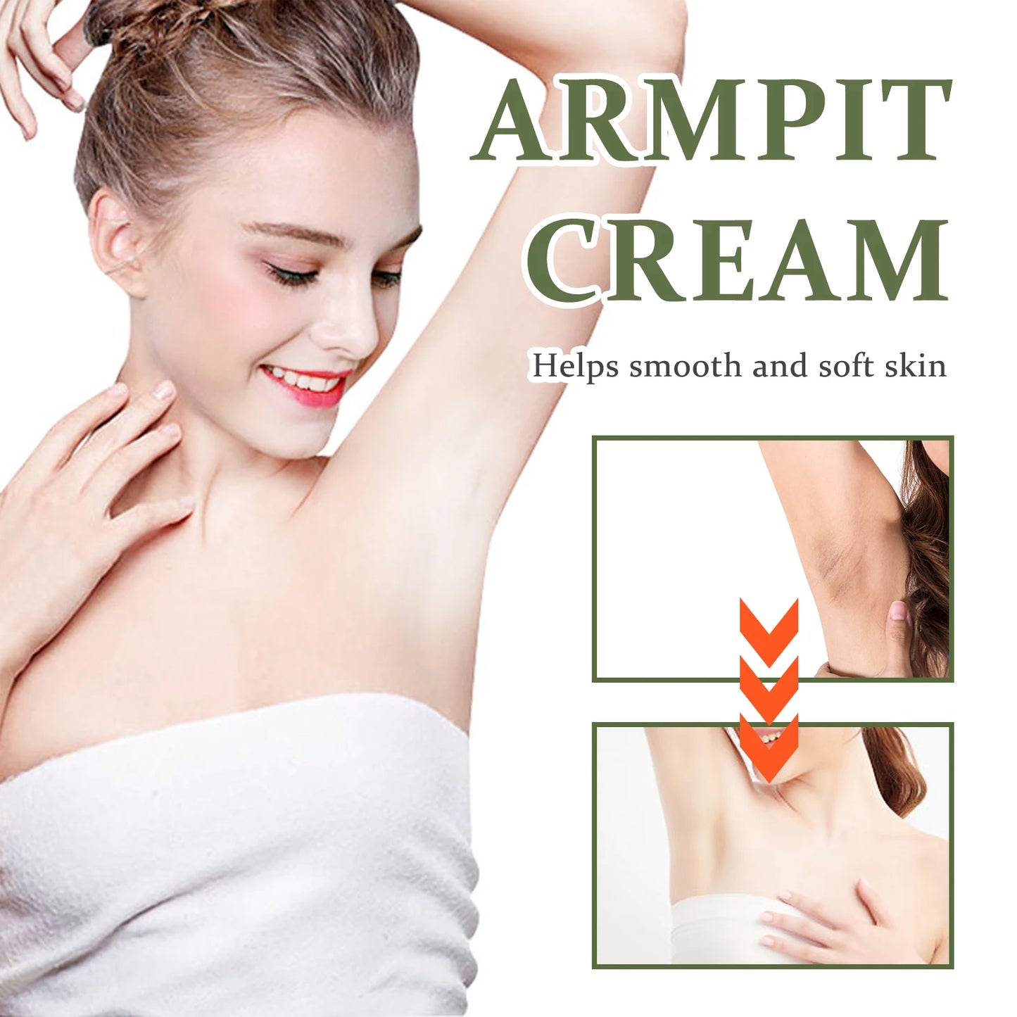 OceAura Armpit Whitening Cream – Brighten & Deodorize 30ml