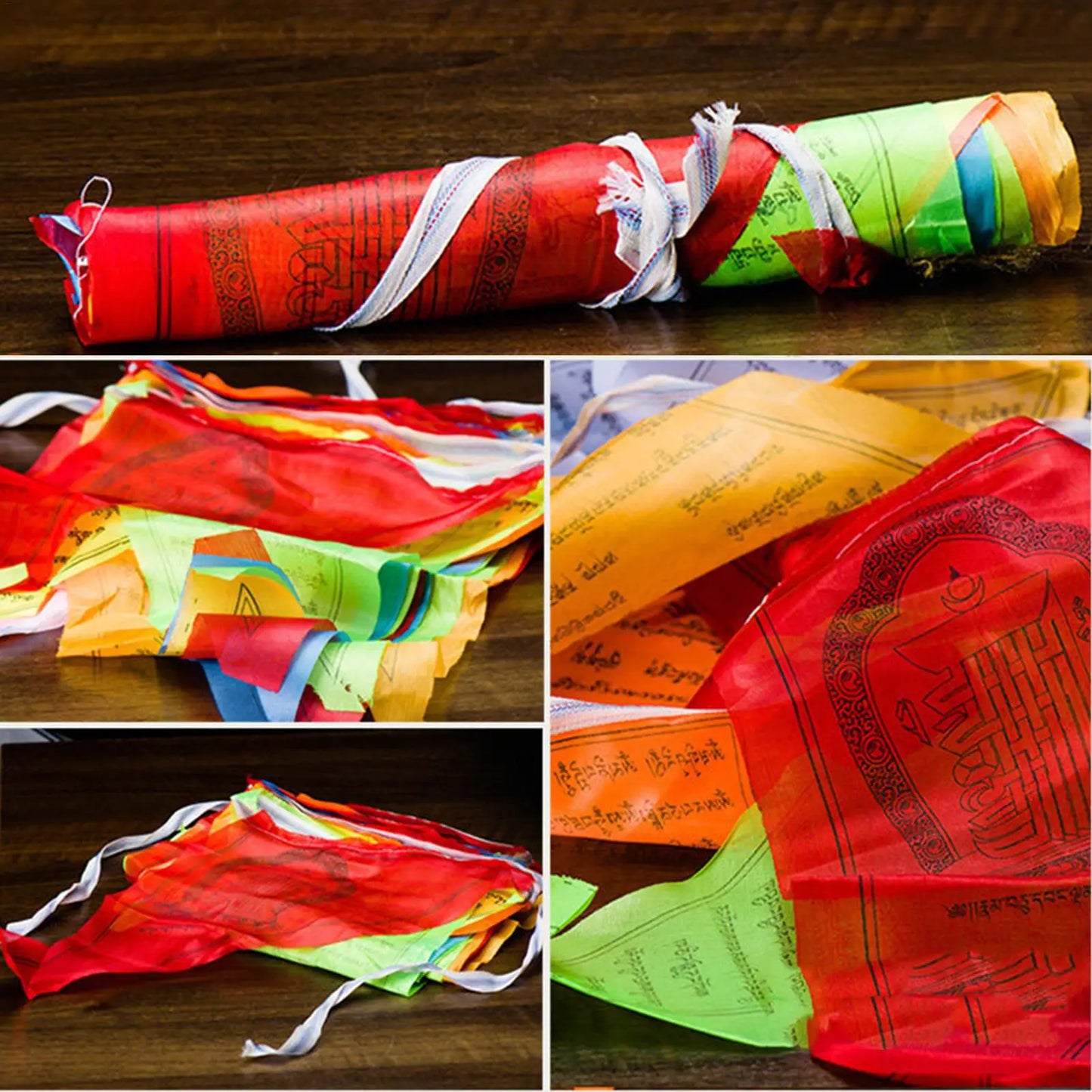 Banner Flags Cultural Display Ornament 19.7inch 25 Pieces Triangle Flag Banner For Outside For Yard Courtyard Garden Playground Peaceful Pleasures Health and Wellness China Mainland