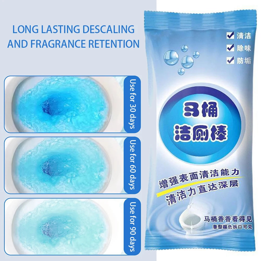 Concentrated Toilet Cleaner Gel Stick Automatic Toilet Cleaner Stick Long Lasting Toilets Bowl Cleaner For Home Hotel Cleaning Peaceful Pleasures Health and Wellness