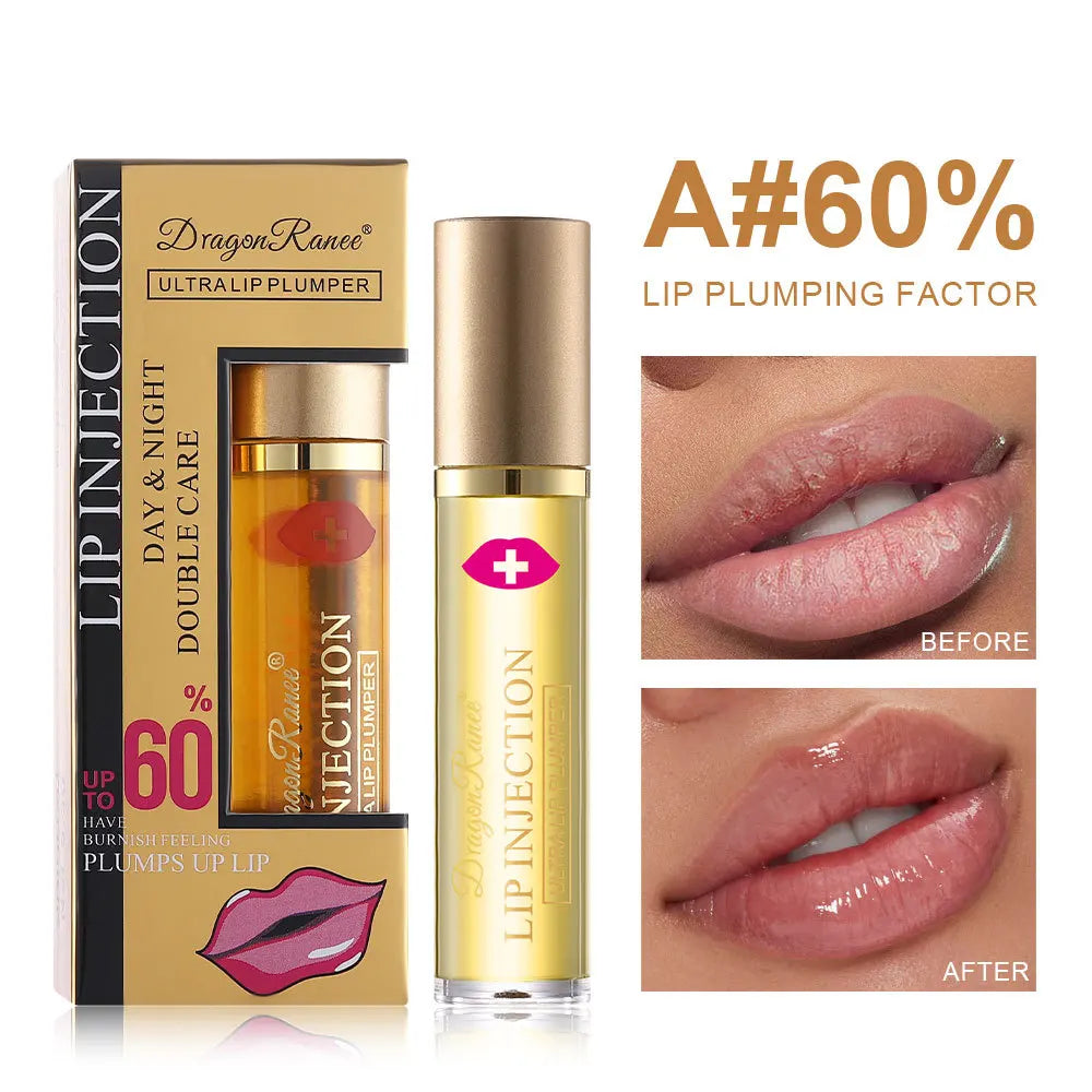 Dragon Ranee Ginger Lip Plumper Oil – Hydrating Roll-On Gloss