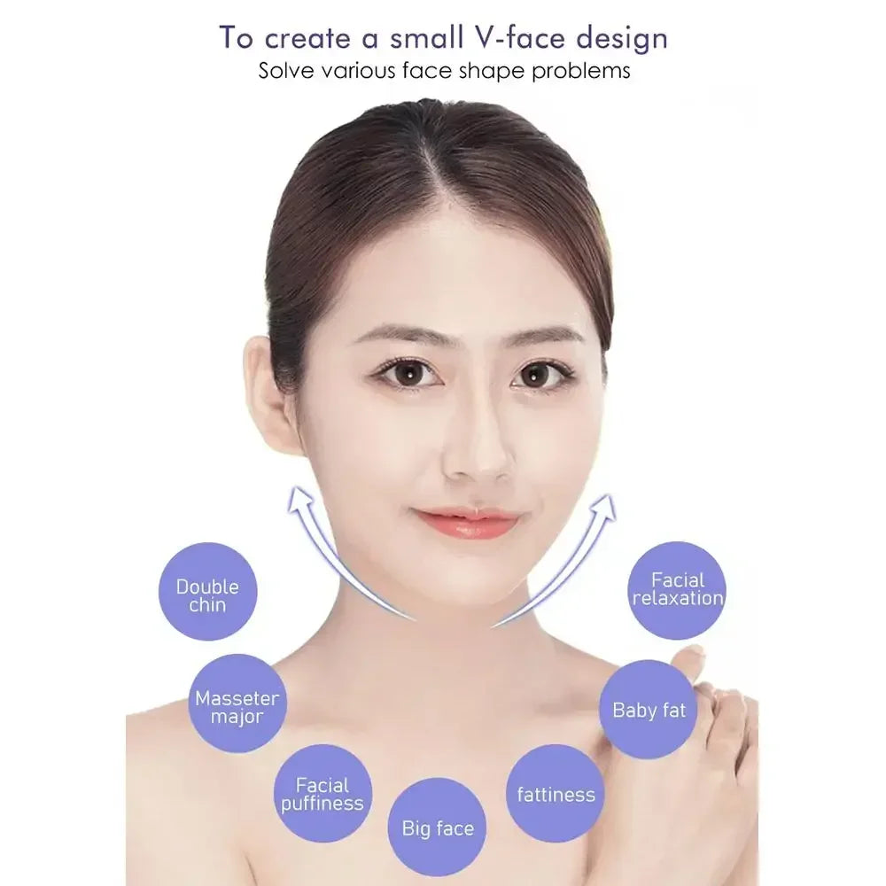 1/2/3pcs Female facial slimming patch V-shaped line shaper, anti wrinkle band on cheeks and chin to improve nasolabial folds Peaceful Pleasures Health and Wellness