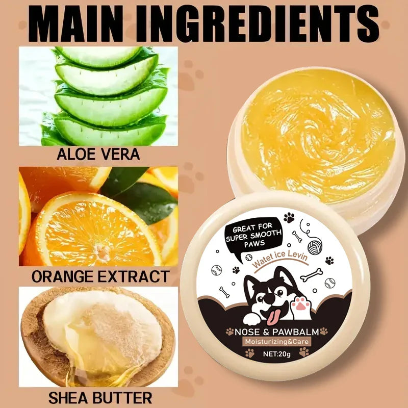 Dog & Cat Paw Balm – Nose & Paw Moisturizer Cream 20g
