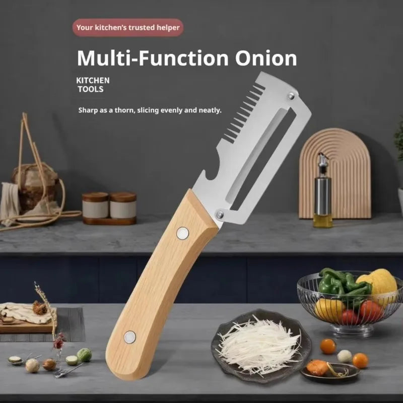 8-Piece Stainless Steel Vegetable Peeler & Kitchen Tool Set