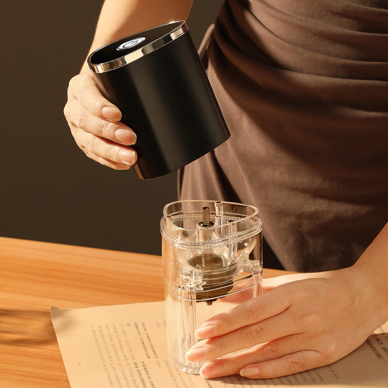 Portable Electric Coffee Grinder TYPE C USB Charge Ceramic Grinding Core Home Coffee Beans Pulverizer Grinder Peaceful Pleasures Health and Wellness