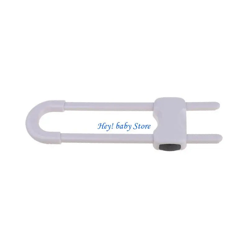 Baby Cabinet & Drawer Safety Locks – U-Shape 2-Pack | No Tools