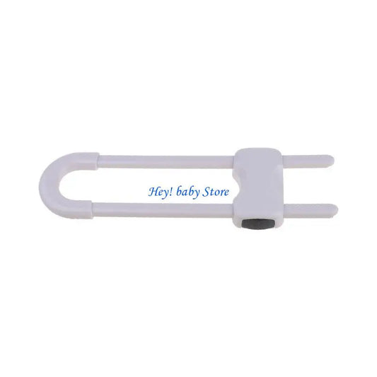 Baby Cabinet & Drawer Safety Locks – U-Shape 2-Pack | No Tools Baby Cabinet Lock Peaceful Pleasures Health and Wellness White CN