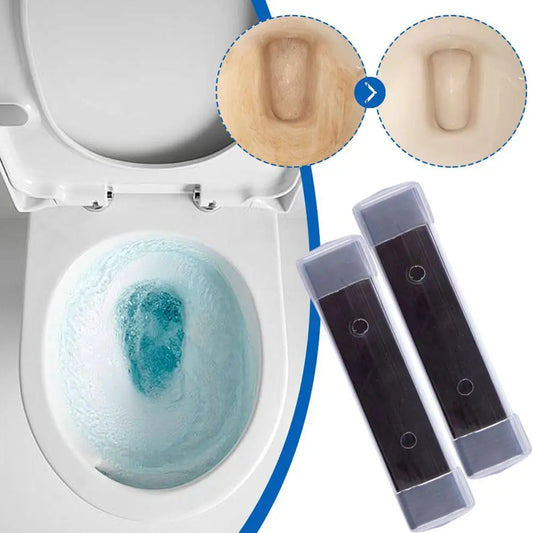 Magnetic Toilet Bowl Cleaner 2 Pieces Toilet Magnets Long-Lasting Magnetic Toilet Cleaner Toilet Cleaning Magnets For Bathroom Peaceful Pleasures Health and Wellness
