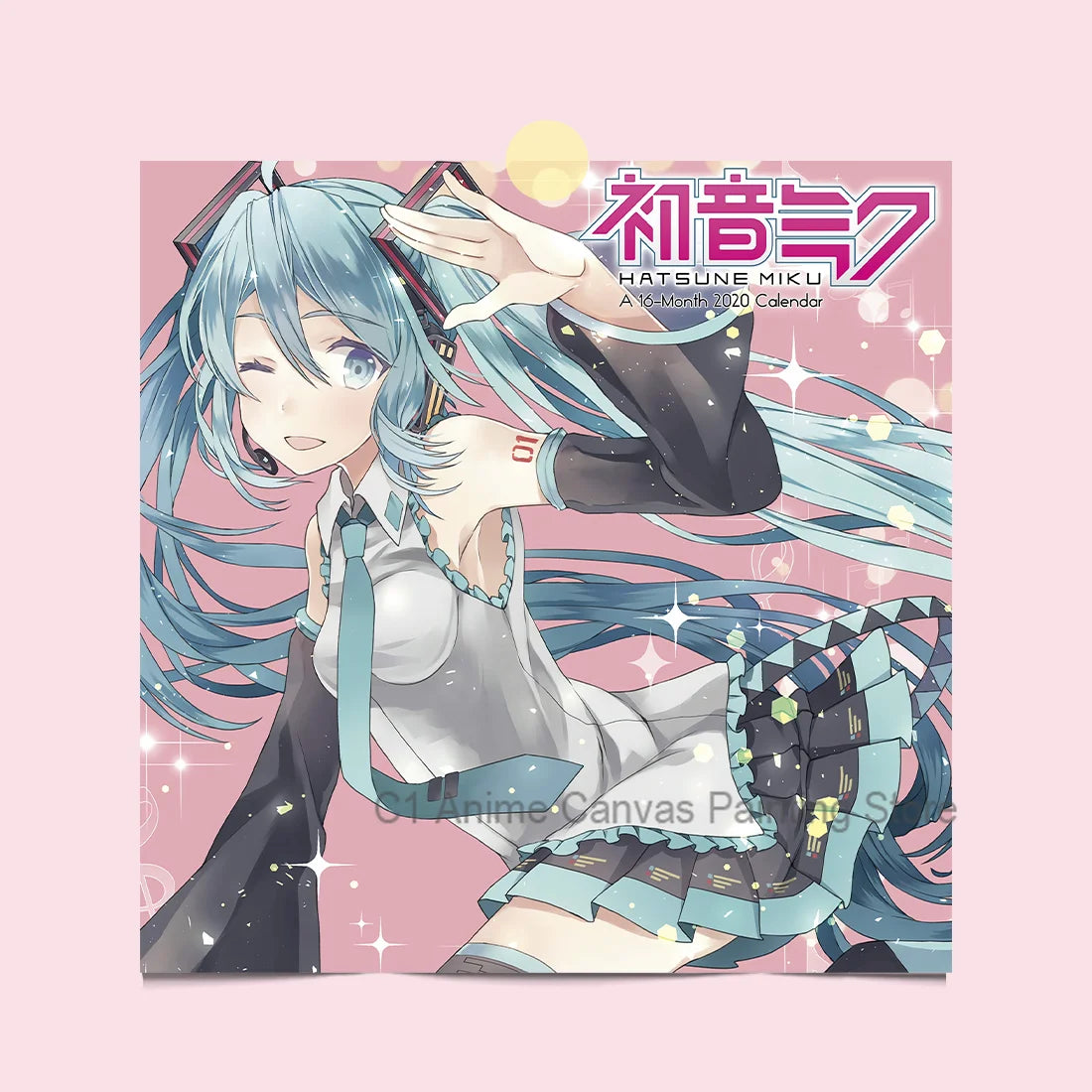 Hatsune Miku Anime Poster MIKU Magazine Bedroom Dormitory Studio Decorative Painting Photography Wallpaper DIY Gift Peaceful Pleasures Health and Wellness