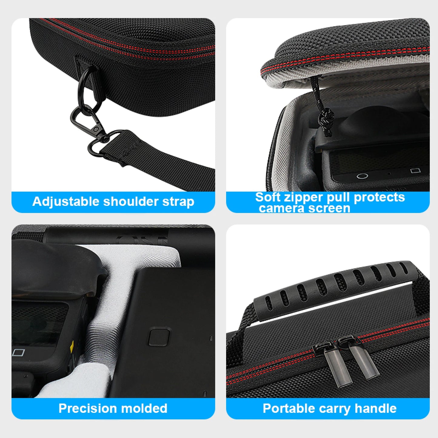 All-Round Protection For DJI OSMO 360 Storage Bag For DJI OSMO 360 Panoramic Camera Portable Oxford Fabric Storage Bag Peaceful Pleasures Health and Wellness