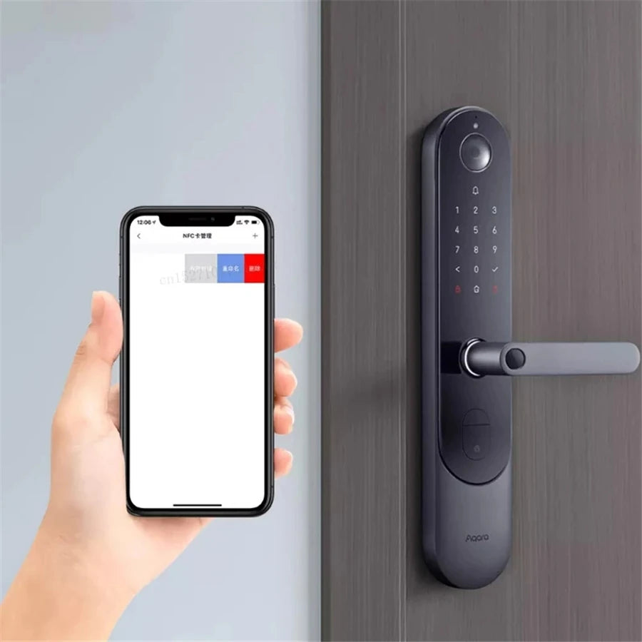 Aqara Smart Door Lock NFC Card Support Smart Door Lock N100 P100 A100 pro App Control EAL5+ Chip For Home Security NFC Card Peaceful Pleasures Health and Wellness