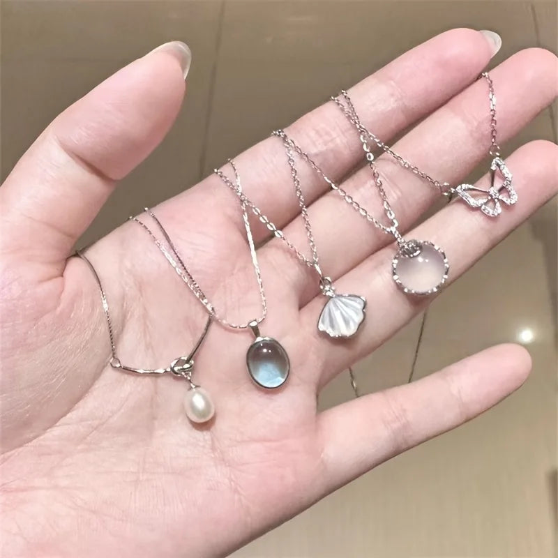 5-Piece Retro Bohemian Moonstone Jewelry Set Peaceful Pleasures Health and Wellness 5PCS