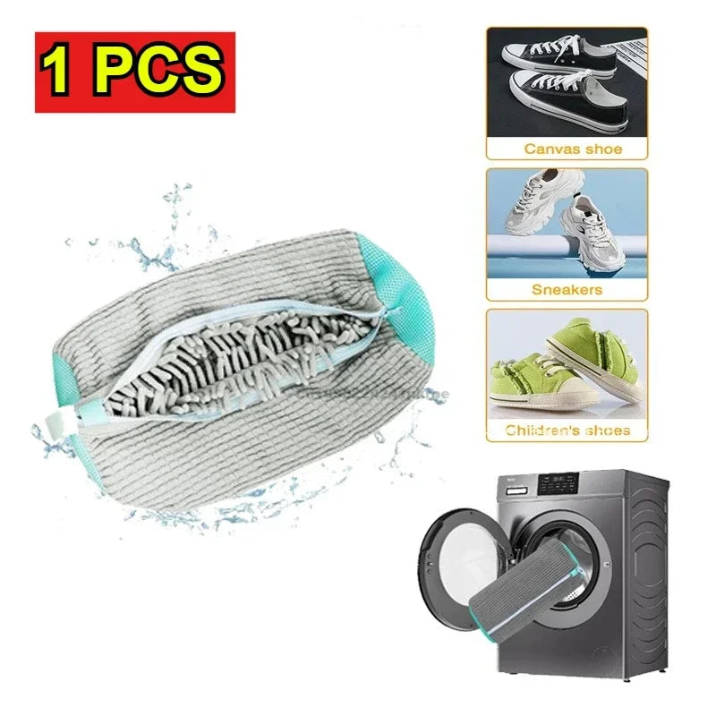 Shoe Laundry Bag – Reusable Mesh Sneaker Washing Net