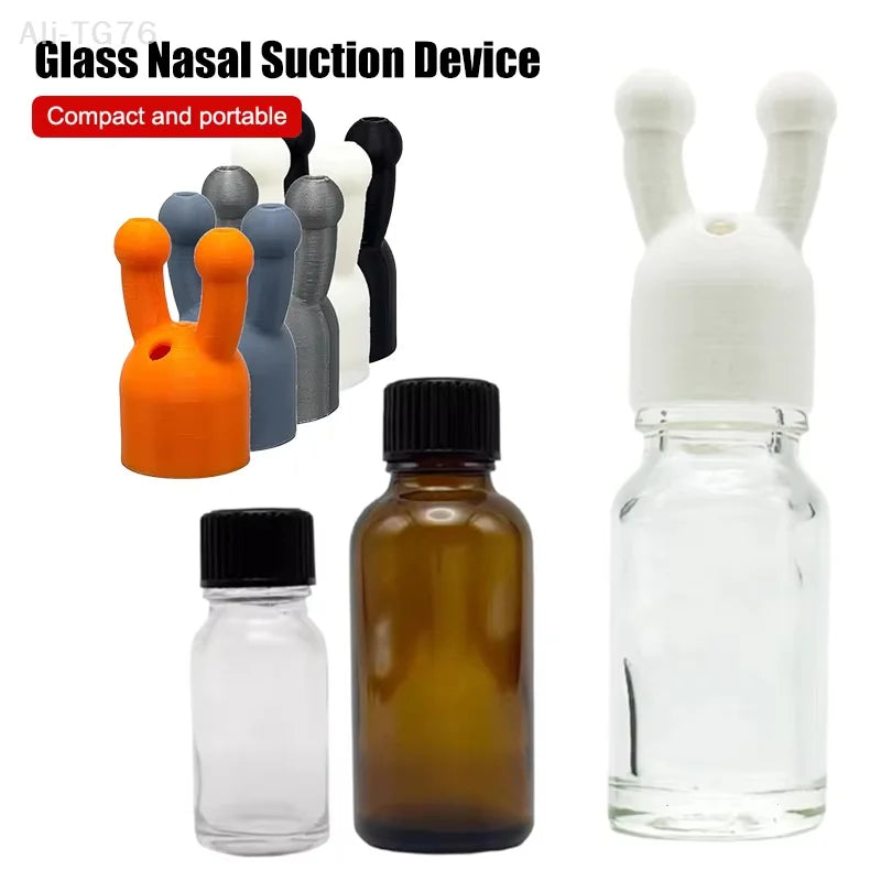 Mini Leak-Proof Essential Oil Inhaler Cap | Portable Aroma Dispenser