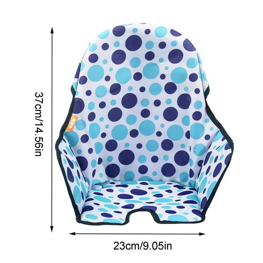 New Baby Cover High Chair Cushions Breathable Pad Liner Baby Cover For Infant Chair Comfortable Cushions Cloth Seat Cover Peaceful Pleasures Health and Wellness Blue