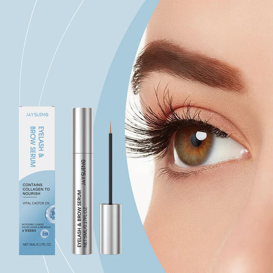 Jaysuing Eyelash & Eyebrow Growth Serum – Thicker Lashes 5ml Eyelash Growth Serum Oasis Select