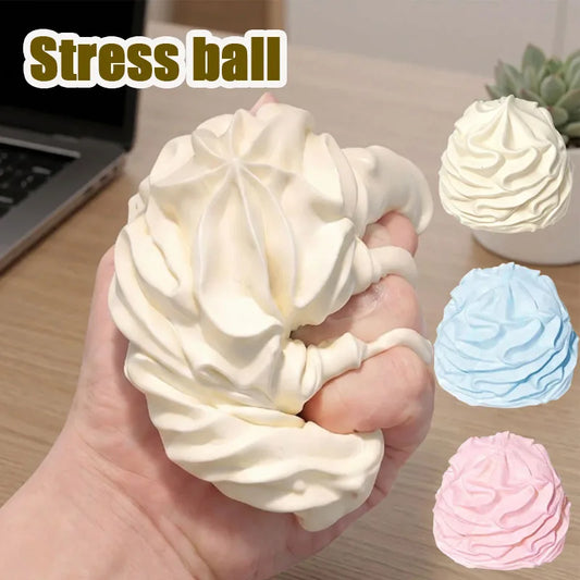 Creamy Roll Squishy Toy – Slow Rising Stress Relief Fidget Squishy Stress Toy Peaceful Pleasures Health and Wellness