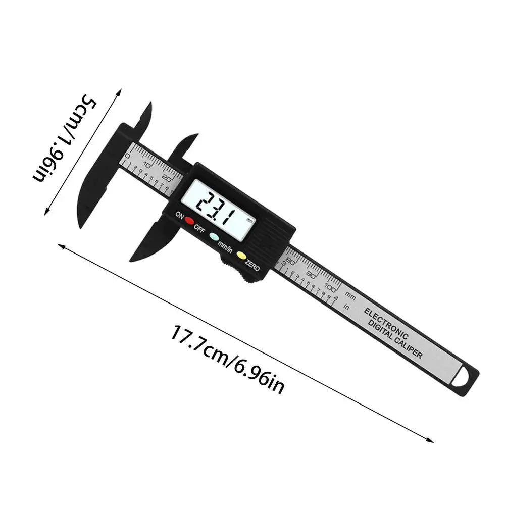 0–100mm Tiny Digital Vernier Caliper | Portable Measuring Tool