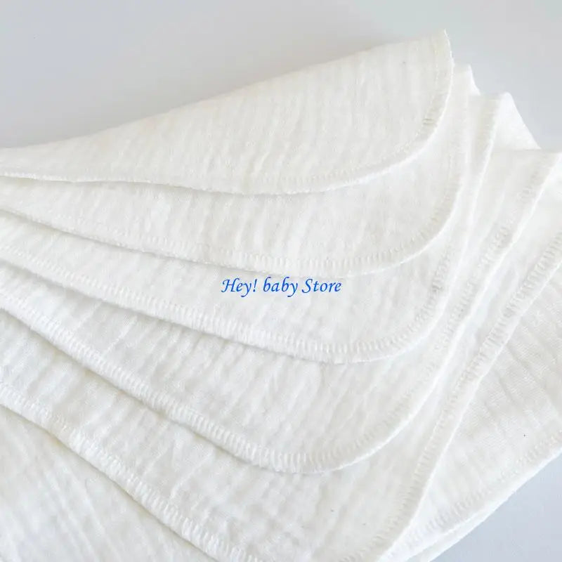 Baby Cotton Muslin Washcloth – Soft Gauze Handkerchief Face Towel