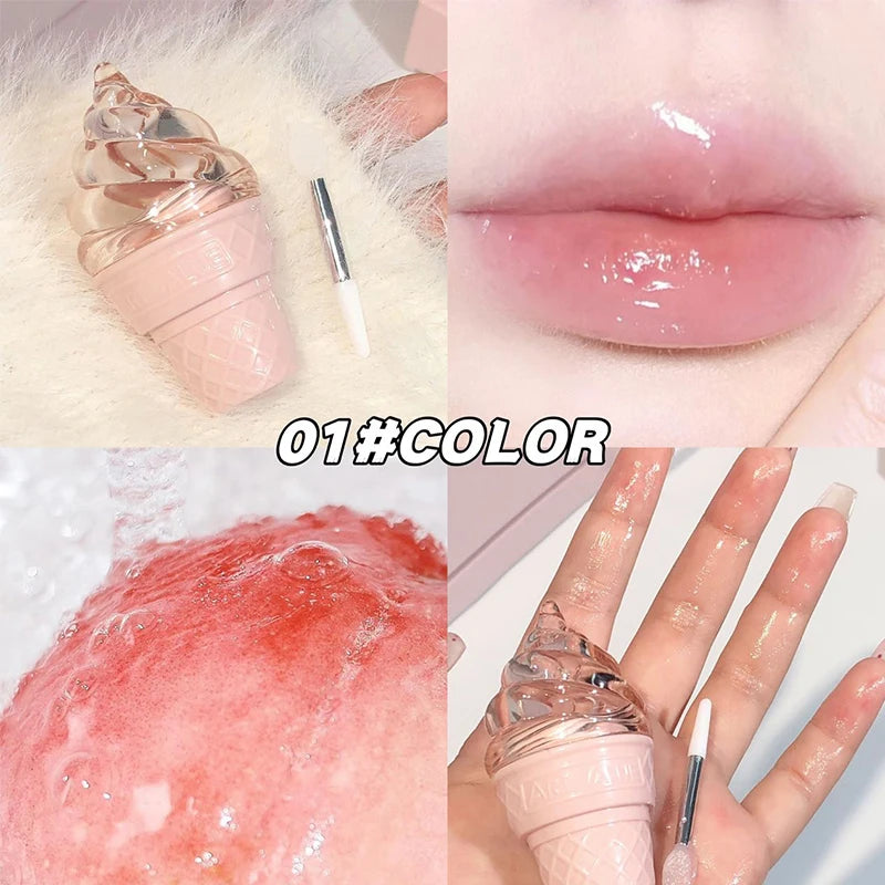 CACE Icy Jelly Lip Gloss – Moisturizing Hydrating Lip Balm