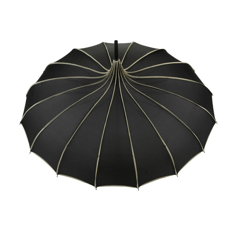 Vintage Umbrella Lightweight and Windproof Umbrella for Daily Men Women Work School Use Peaceful Pleasures Health and Wellness