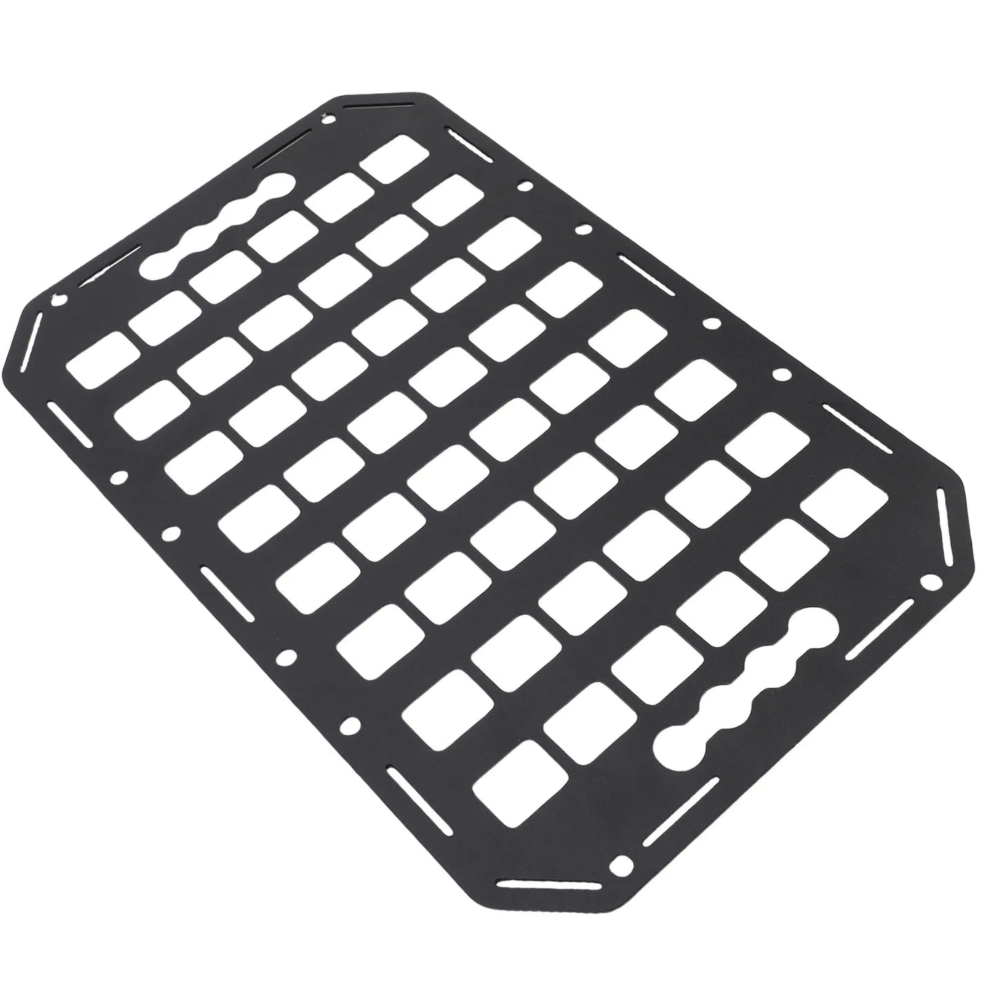 Aluminum Truck Bed MOLLE Panel 432x273mm | L Track Mount