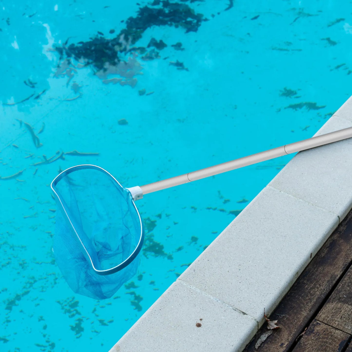 1Set Swimming Pool Cleaner Supply Stable Sturdy Vacuum Cleaner Pole Pond Vacuum Sweeper Tool for Pool Aquarium Fountain Peaceful Pleasures Health and Wellness