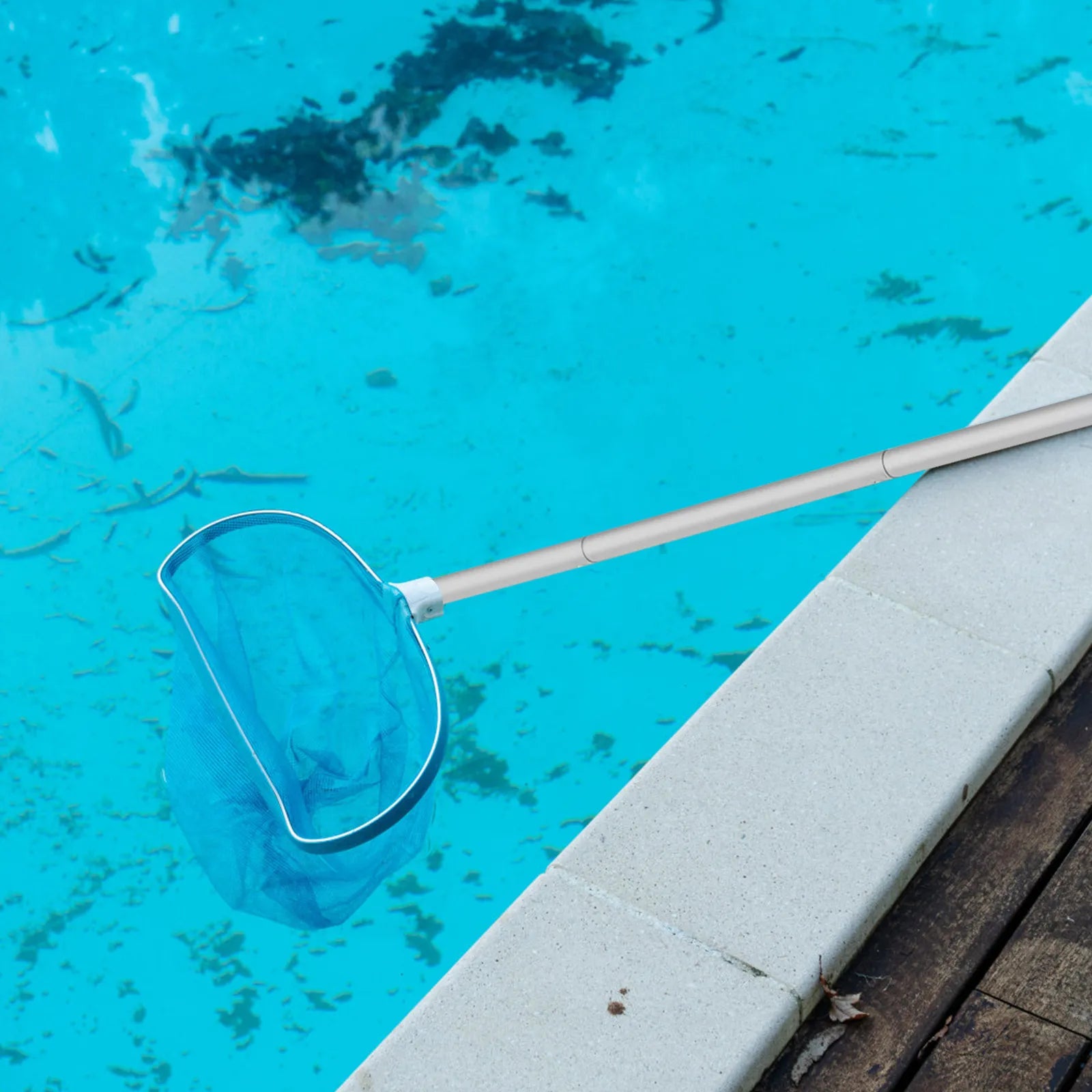 1Set Swimming Pool Cleaner Supply Stable Sturdy Vacuum Cleaner Pole Pond Vacuum Sweeper Tool for Pool Aquarium Fountain Peaceful Pleasures Health and Wellness