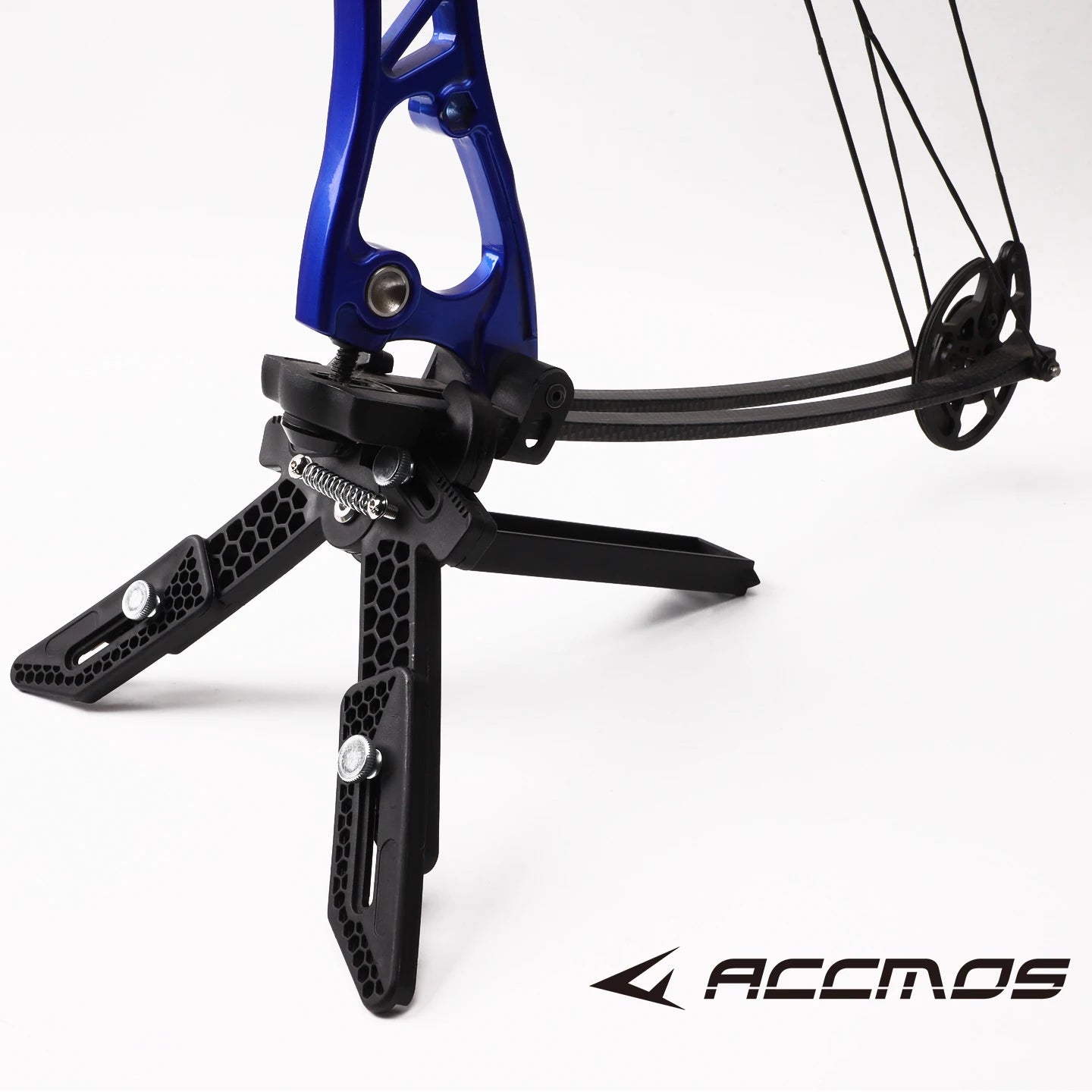 3 Legs Compound Bow Stand Stabilization Archery Kick Rack Prevents