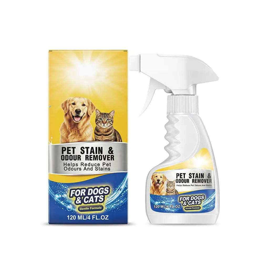 Gentle Healthy Remove Dogs Cats Urine Smell Household Floor Cleaner Spray 120ml Helps Reduce Pet Odours Stains Pet Stain Remover Peaceful Pleasures Health and Wellness 120ml