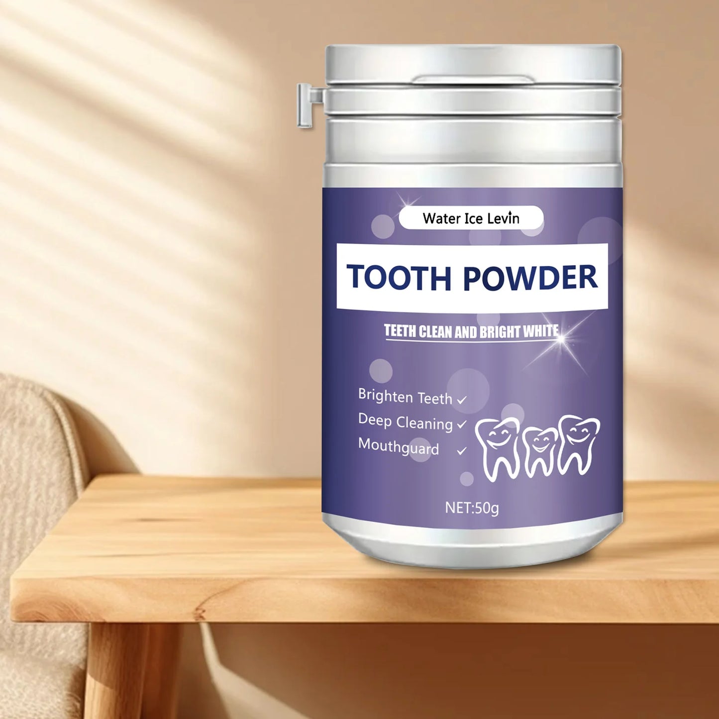 Pearl Tooth Powder – Fresh Breath & Stain Removing | 50g