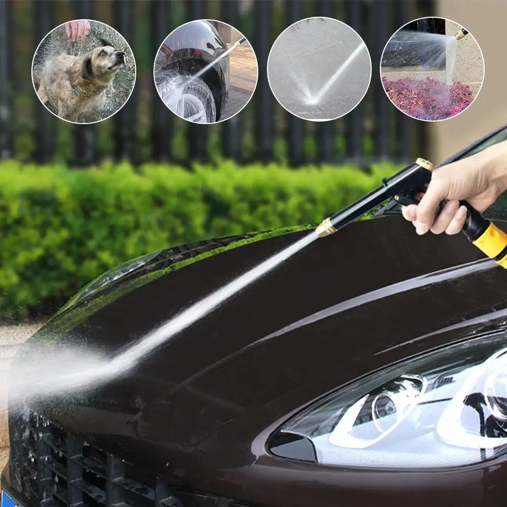 High Pressure Water Gun – Adjustable Nozzle Car Wash & Garden Garden Hose Spray Gun Oasis Select