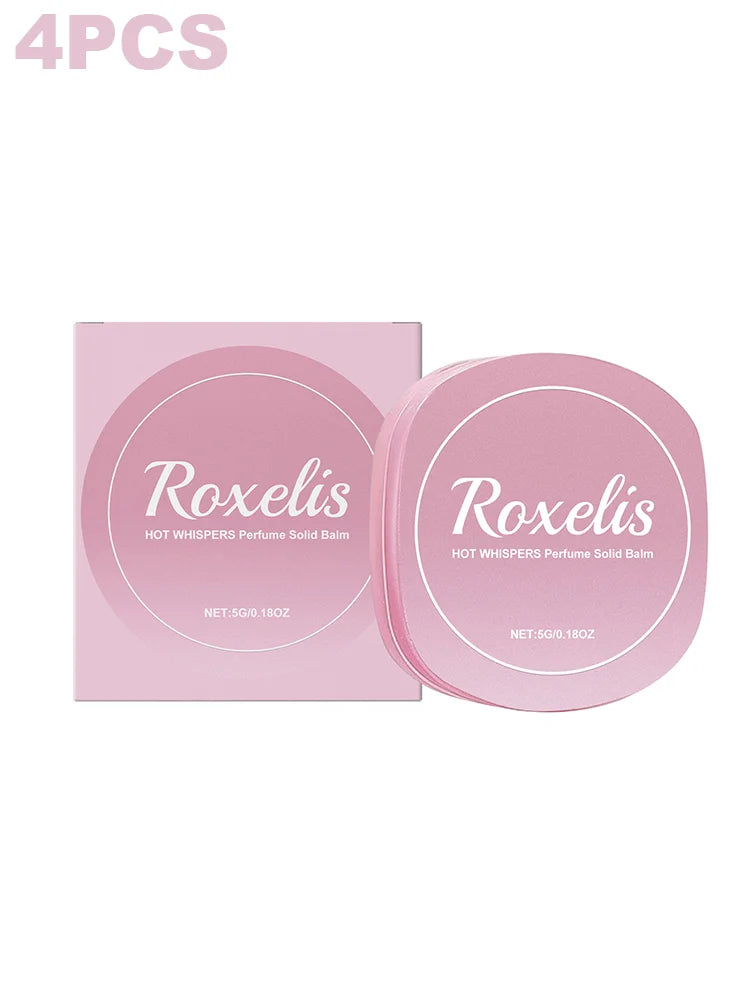 Roxelis Rose Solid Perfume Balm | Pocket-Sized Fragrance
