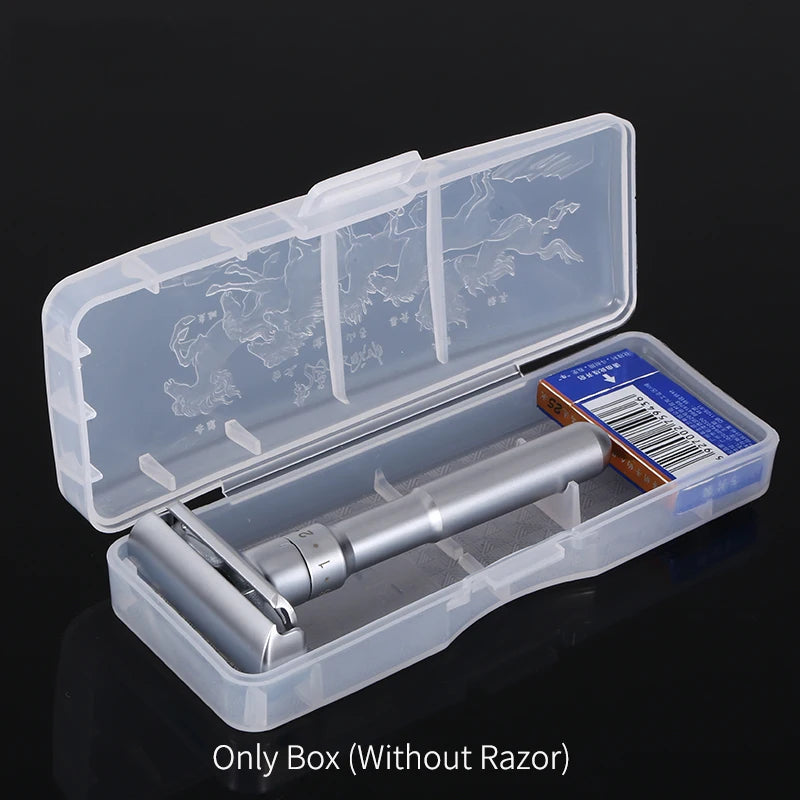 Double Edge Razor Storage Box | Men's Classic Shaver Case