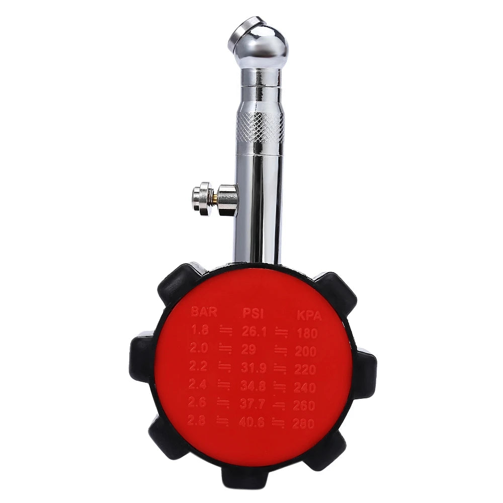 High Accuracy Tire Pressure Gauge 100 PSI Heavy Duty for Car Truck Motorcycle Air Pressure Check Peaceful Pleasures Health and Wellness