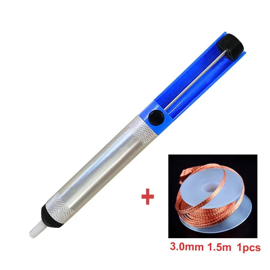 Aluminium Desoldering Pump – Solder Sucker Vacuum Tool