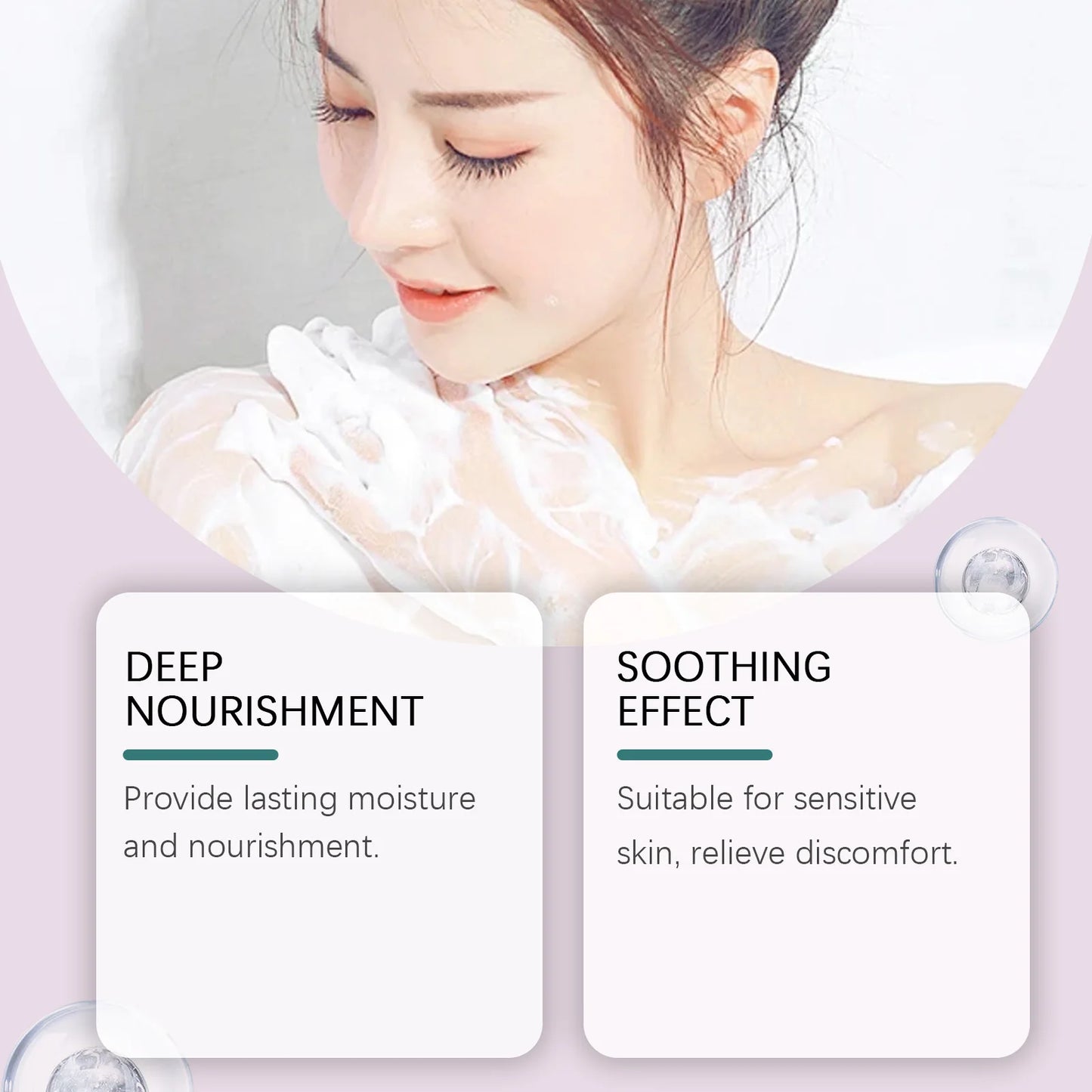 OceAura Gentle Body Cleansing Cream | Purifying Shower Gel 100g