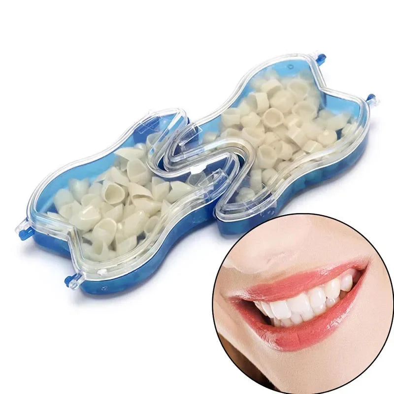 50pcs Dental Temporary Crown Teeth Anterior Posterior Dentist Materials Dental Tools Dentistry Equipment Peaceful Pleasures Health and Wellness Anterior teeth