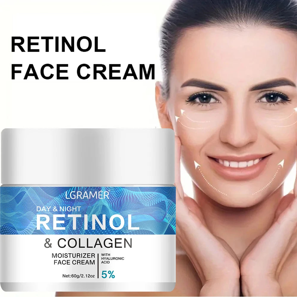 Retinol Lifting Face & Neck Cream – Day & Night Peaceful Pleasures Health and Wellness