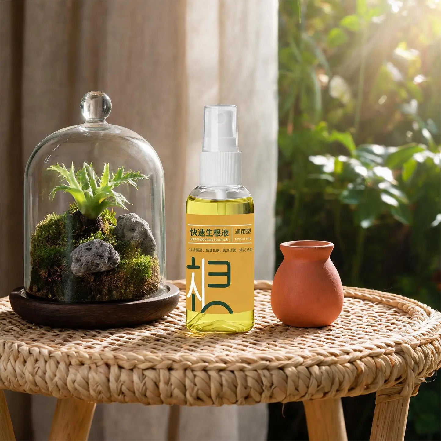 120ml Organic Root Stimulator Quick Rooting Liquid for Indoor Outdoor Plants, Garden Vegetables, Trees, Orchids & Tomato Peaceful Pleasures Health and Wellness Default Title