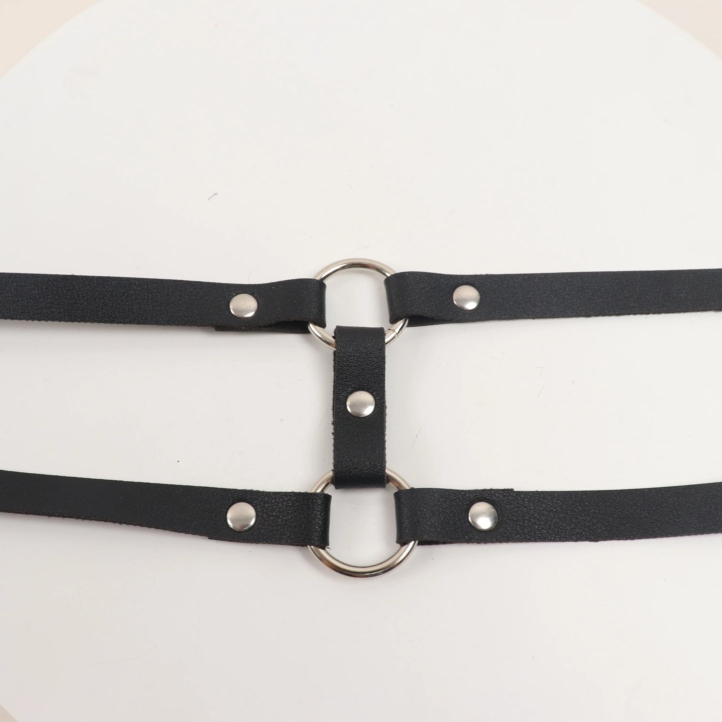 Fashion PU Leather Spiked Choker Punk Collar Women Men Rivets Studded