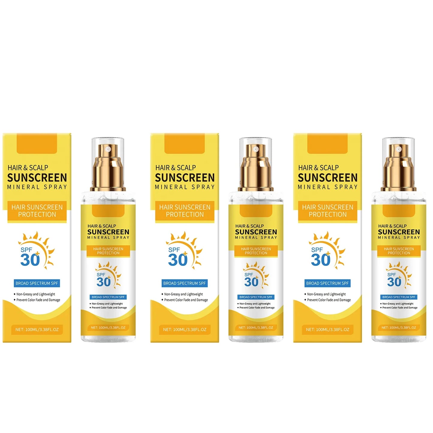 100ml Scalp Protection Spray – UV Defense & Color Lock